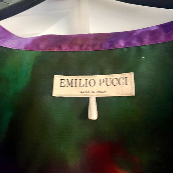Emilio Pucci Multicolor Silk Blouse - Picture 3 of 3